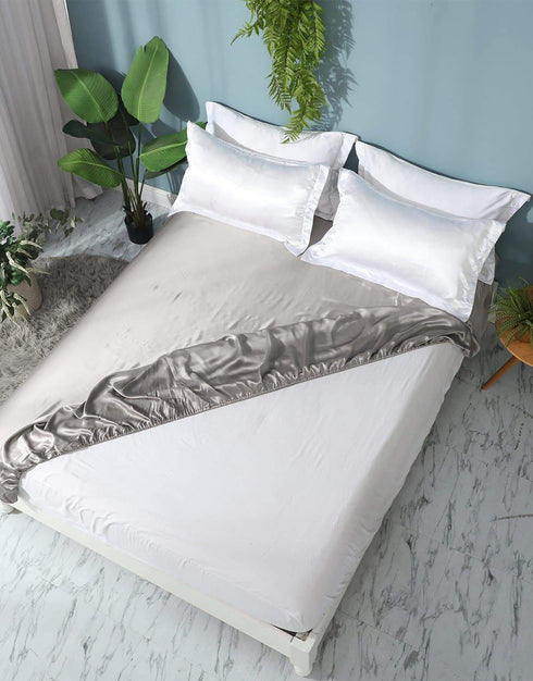 19 Momme Silk Fitted Sheet (1 pcs) (T)